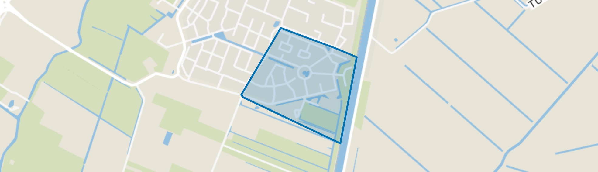 Lisse Rond, Lisse map