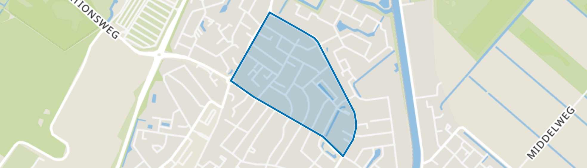 Oranjebuurt, Lisse map