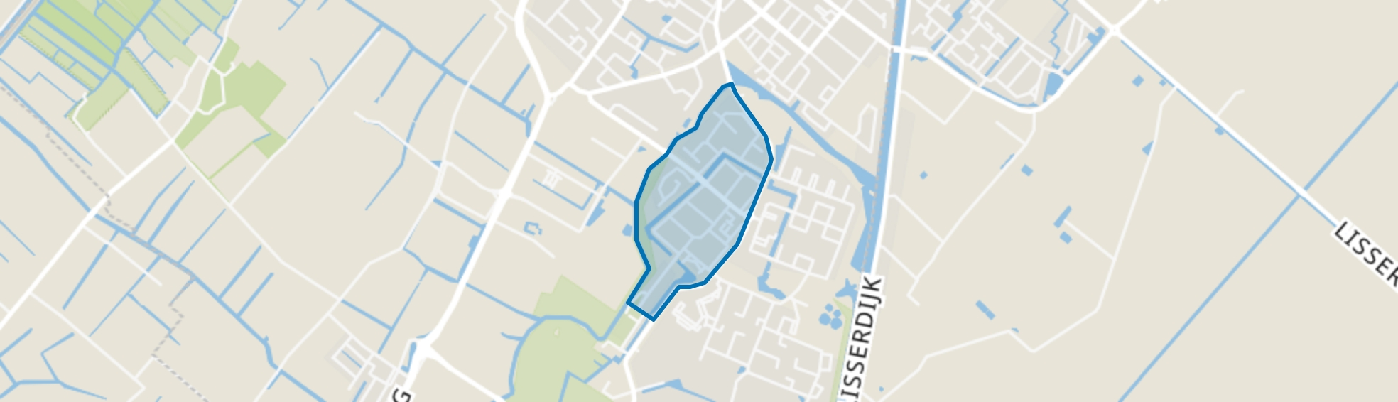 Vogelbuurt, Lisse map