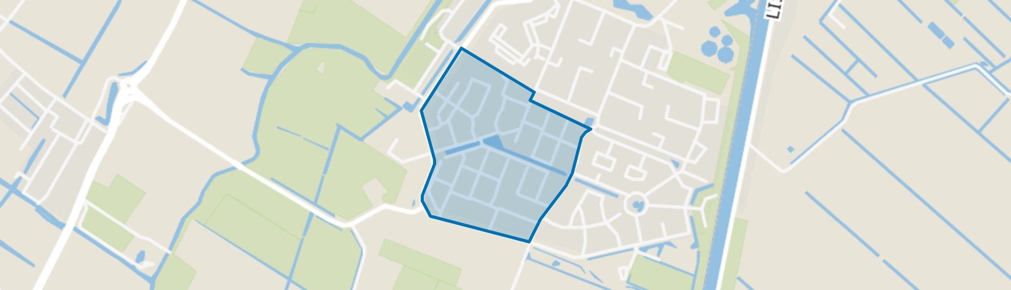 Vrouwenpolder, Lisse map