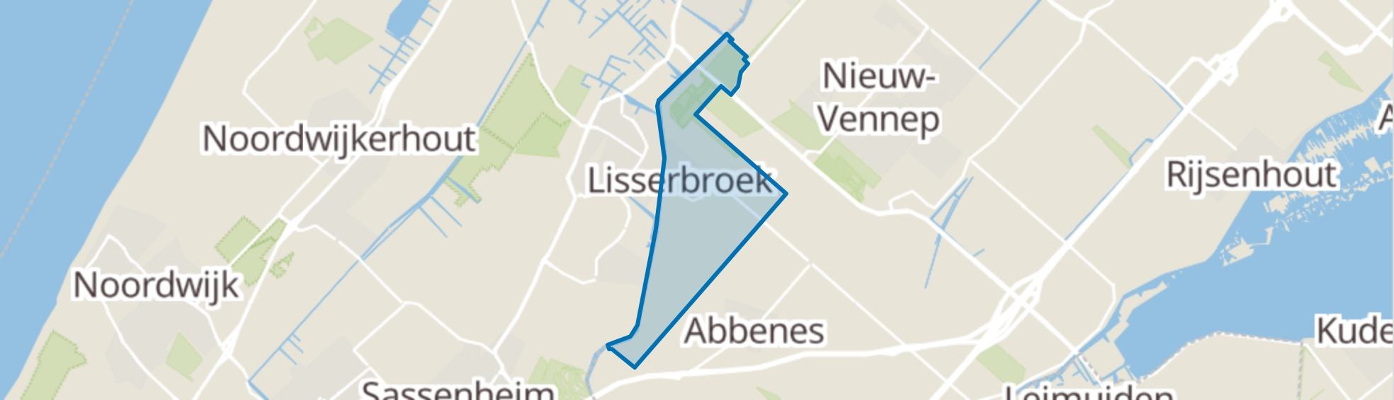 Lisserbroek map