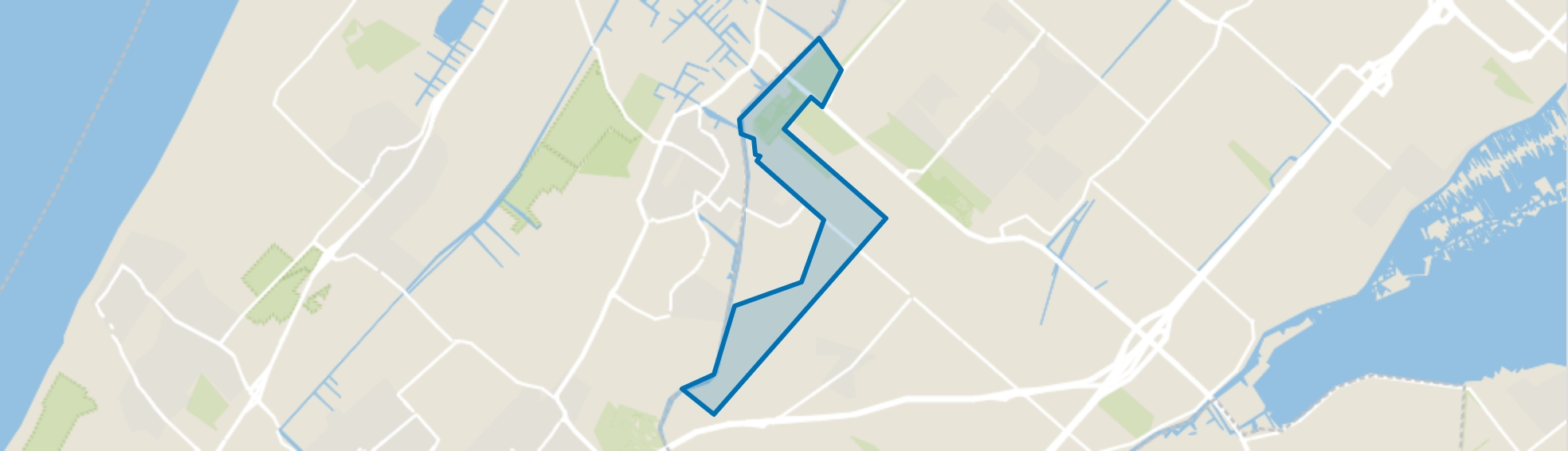 Lisserbroek Omgeving, Lisserbroek map
