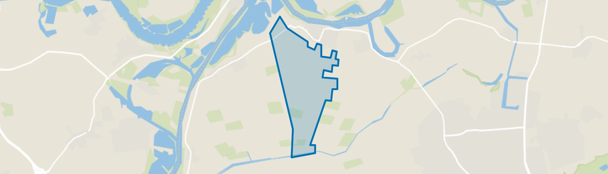 Buitengebied Lith, Lith map
