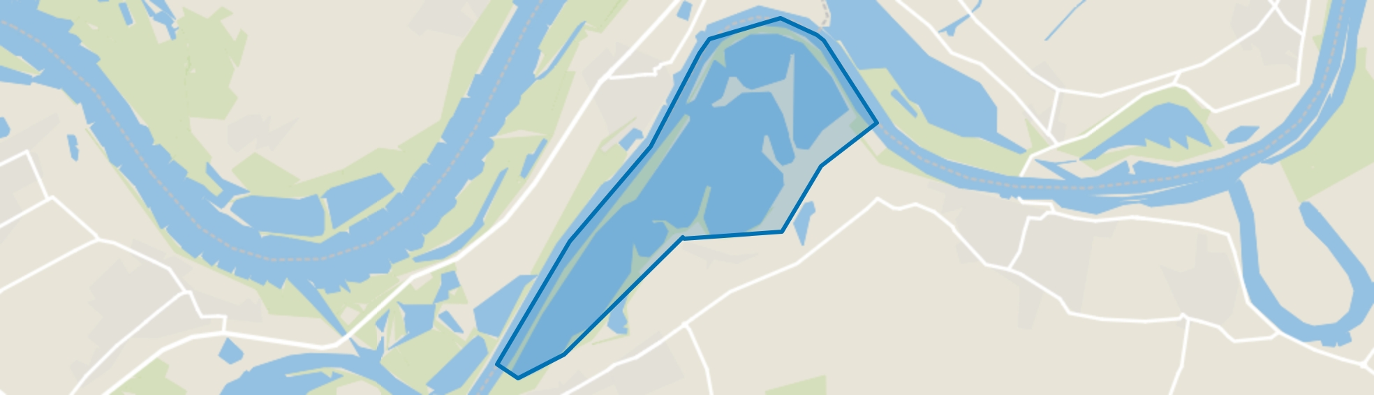 De Lithse Ham, Lith map