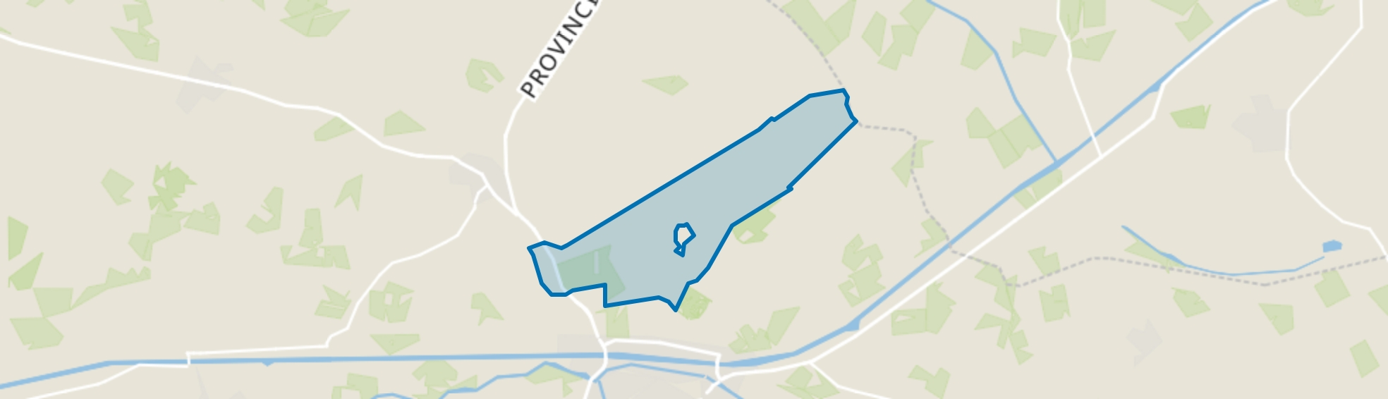 Verspreide huizen Exel, Lochem map