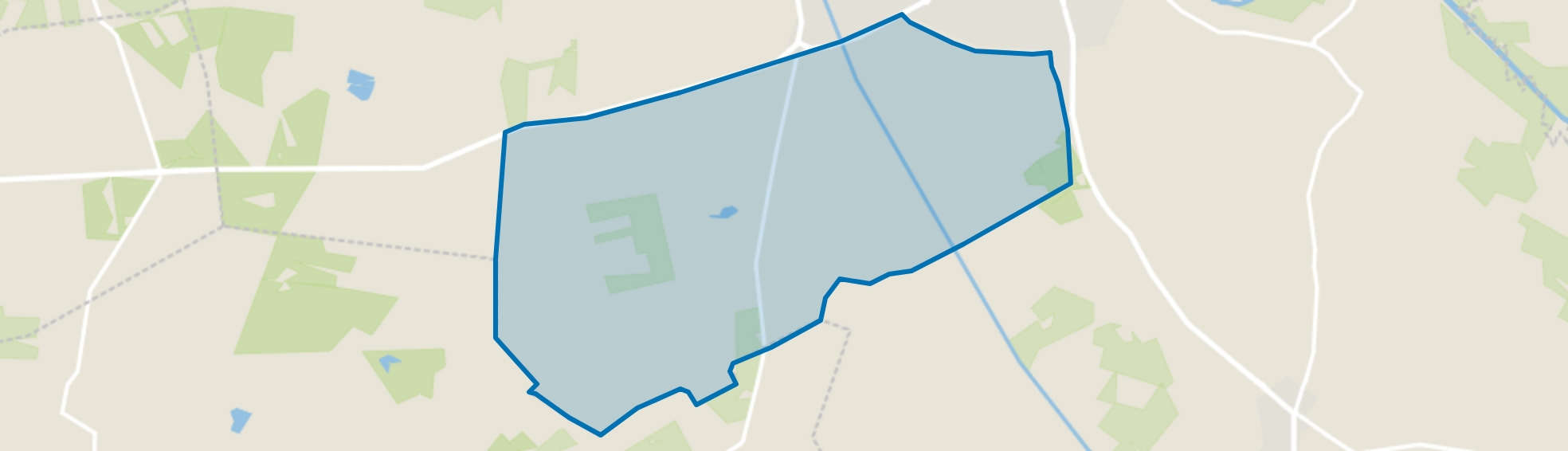 Verspreide huizen Het Veen en Grote Veld, Lochem map