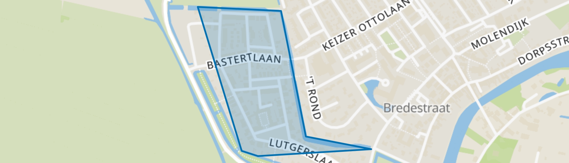 Cronenburgh, Loenen aan de Vecht map