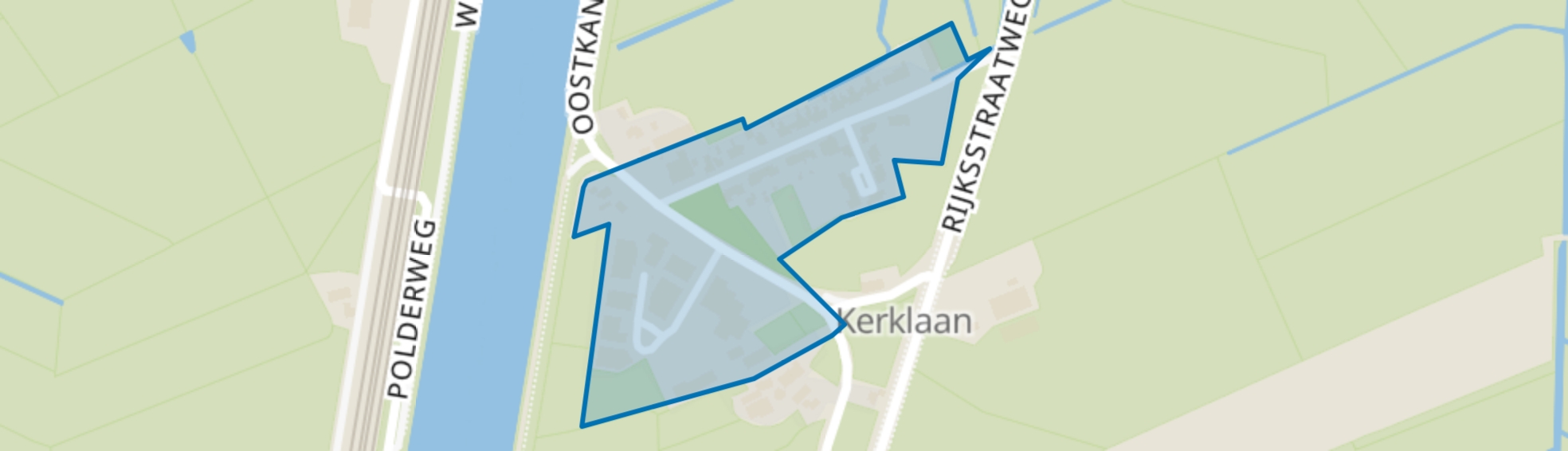 Kerklaan, Loenen aan de Vecht map