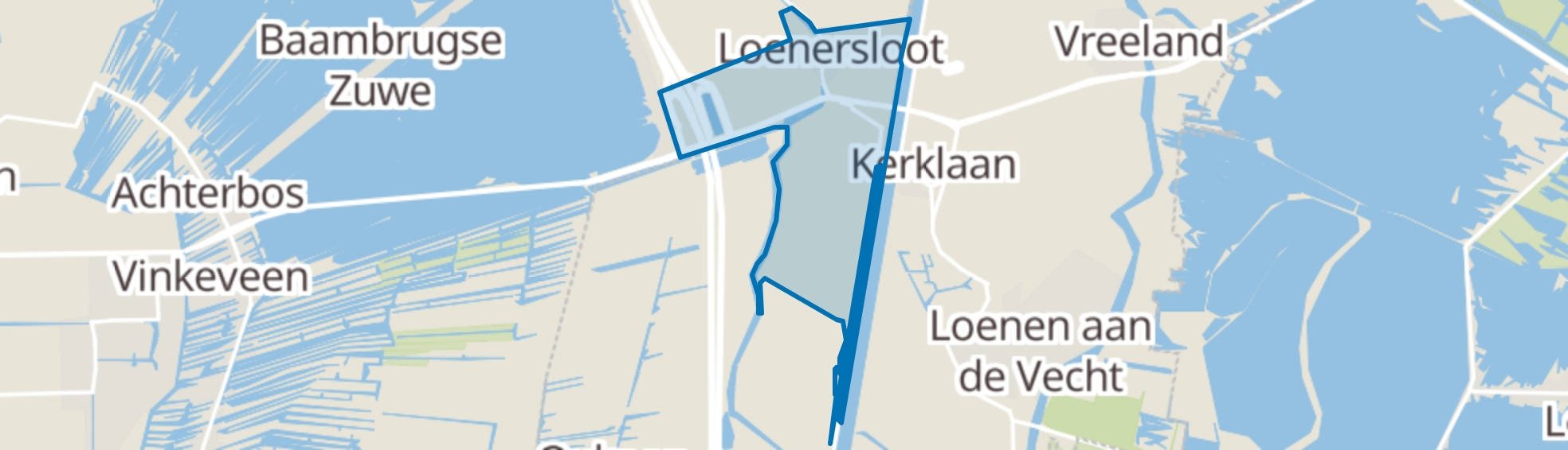 Loenersloot map