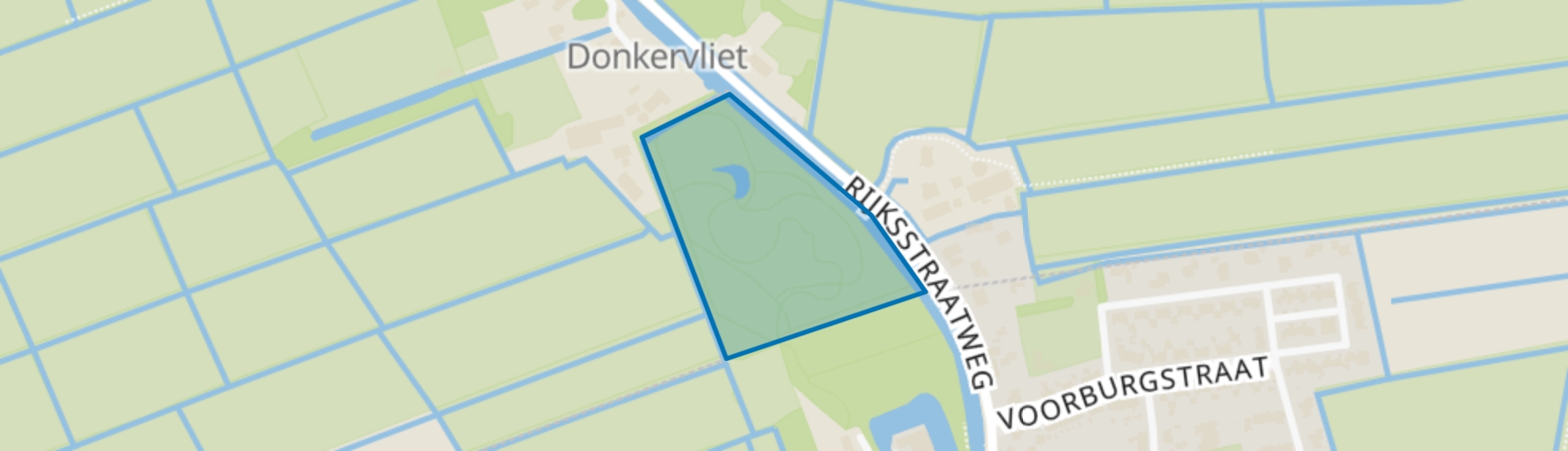 Poldergebied Loenersloot II, Loenersloot map