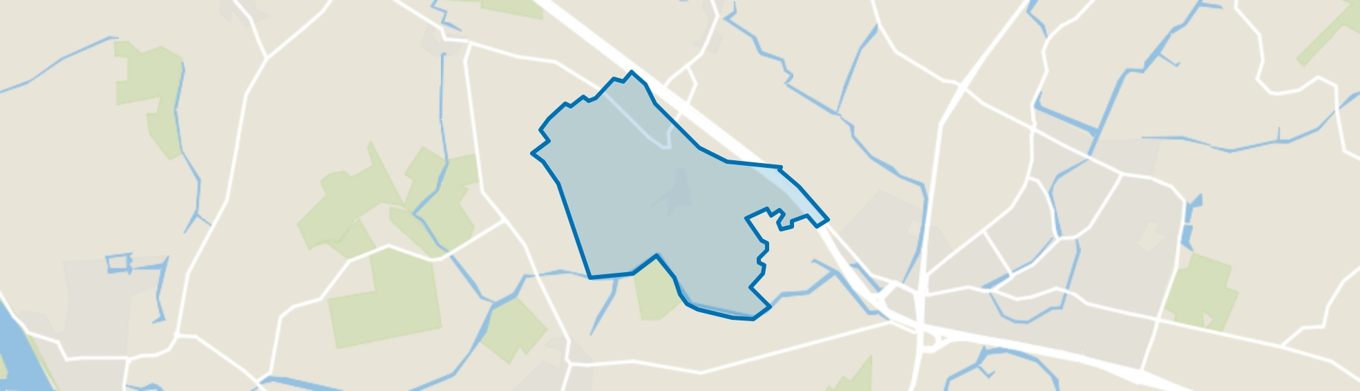 Longerhouw, Longerhouw map