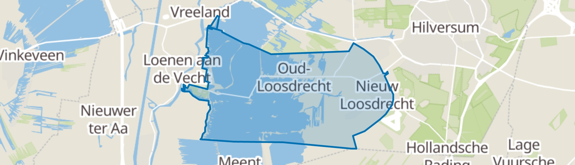 Loosdrecht map