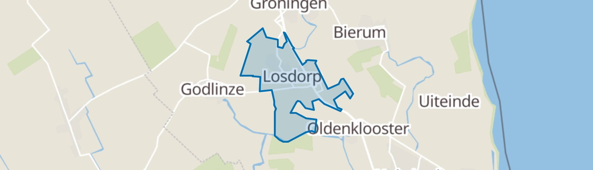 Losdorp map