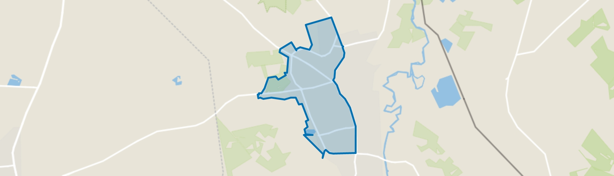 Losser-West, Losser map