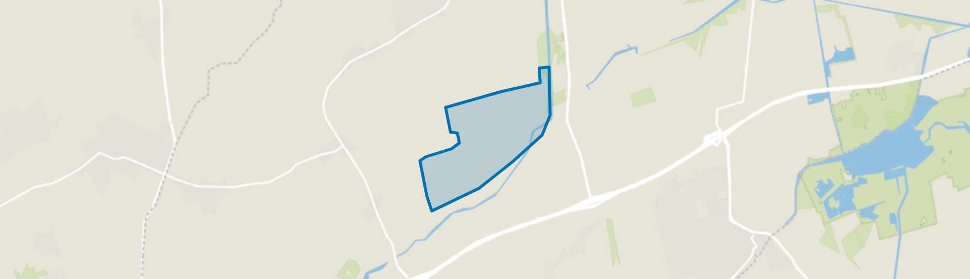 Lucaswolde, Lucaswolde map
