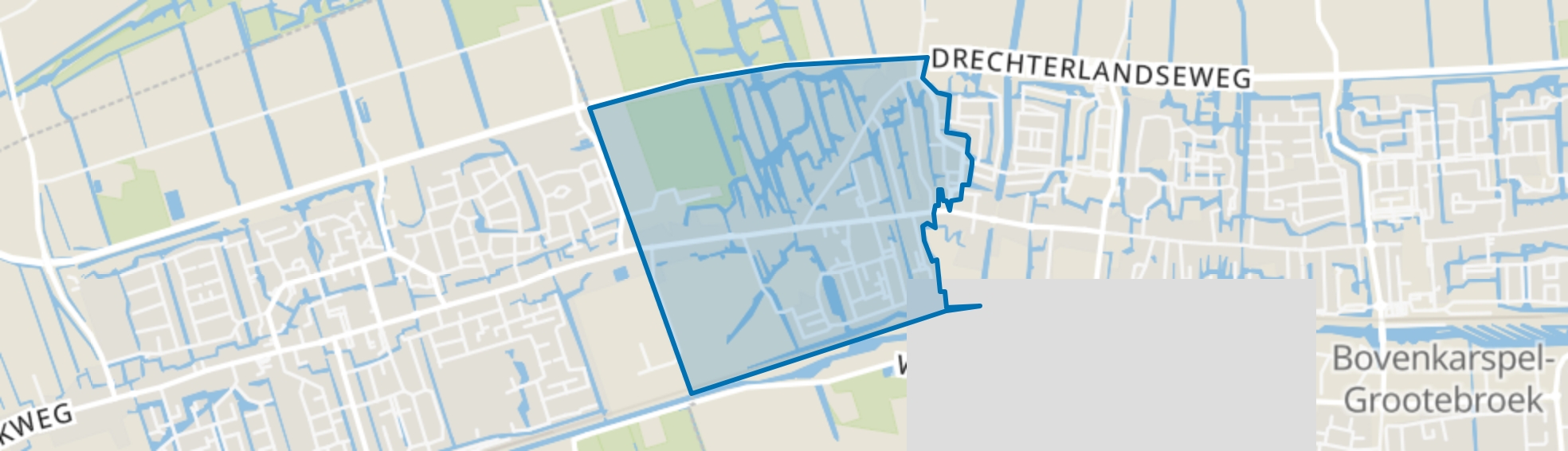 Lutjebroek, Lutjebroek map