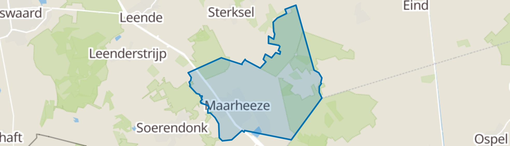 Maarheeze map