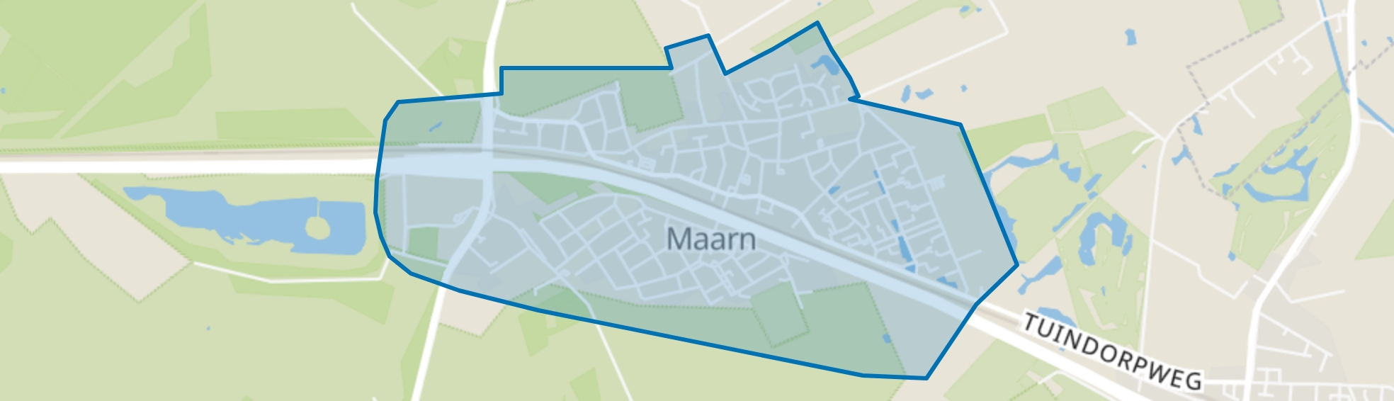 Maarn-Dorp, Maarn map