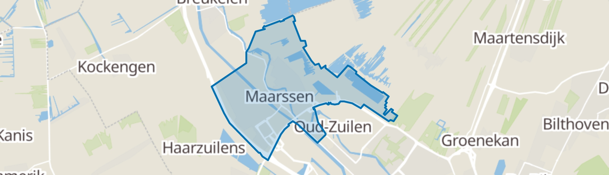 Maarssen map