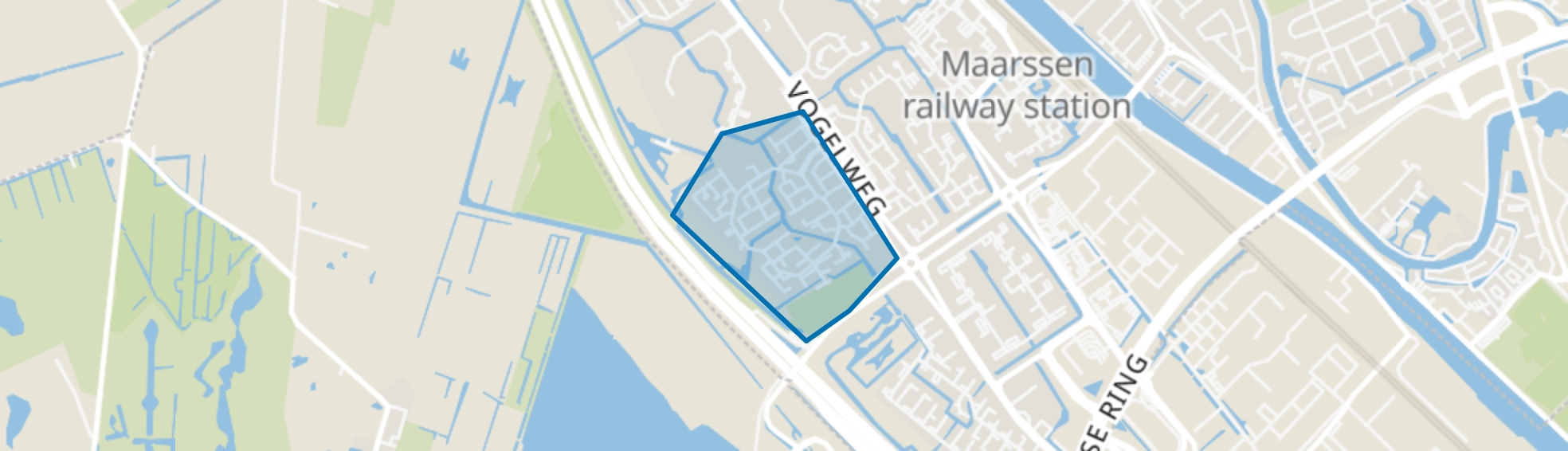 Fazantenkamp, Maarssen map