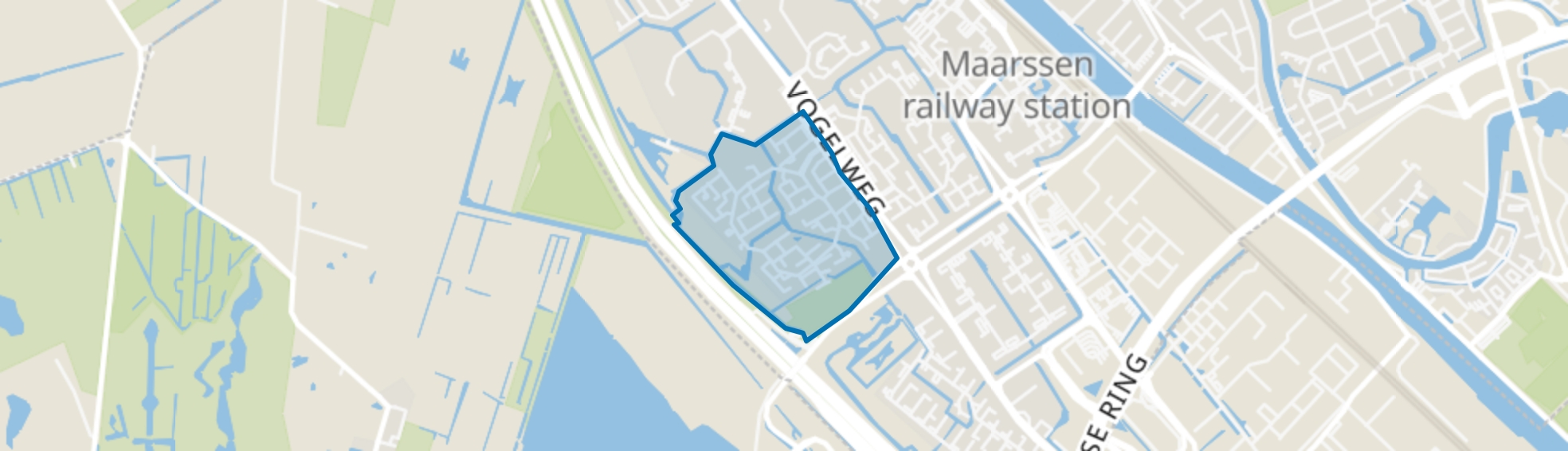 Fazantenkamp, Maarssen map