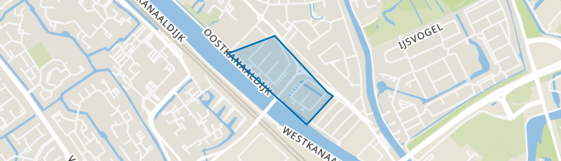 Hogebrug, Maarssen map