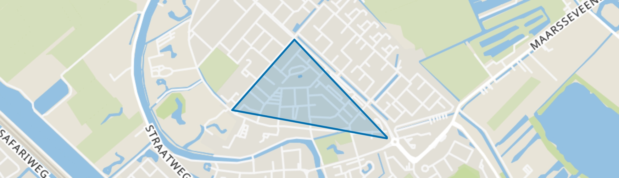 Schilderskwartier, Maarssen map