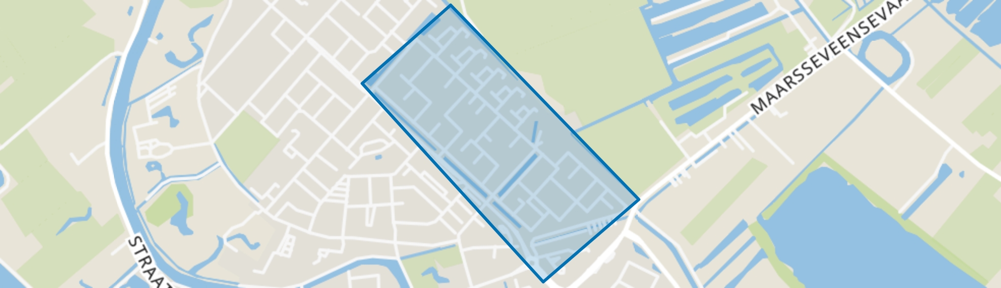 Staatsliedenbuurt, Maarssen map