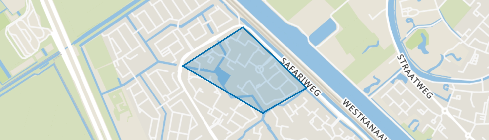 Zebraspoor, Maarssen map