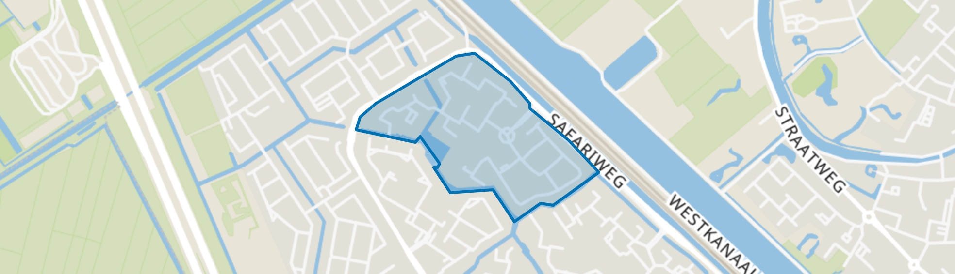 Zebraspoor, Maarssen map