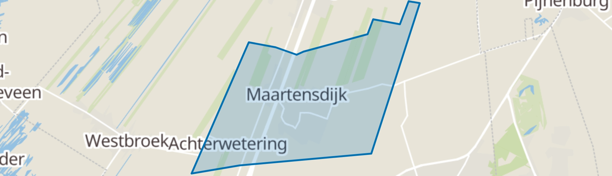 Maartensdijk map
