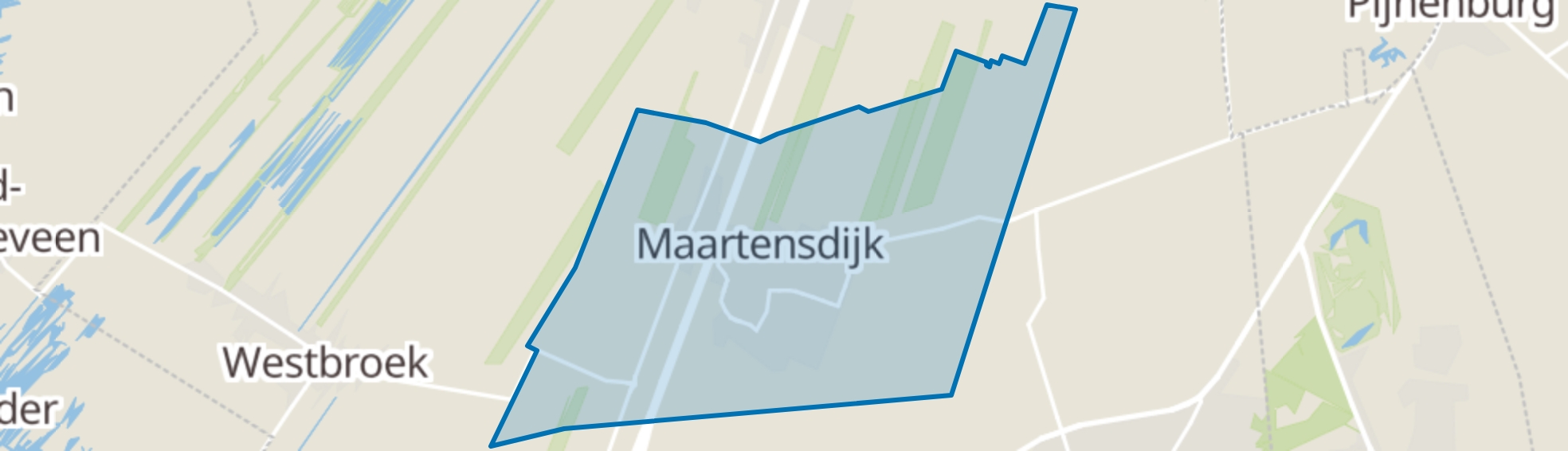 Maartensdijk map