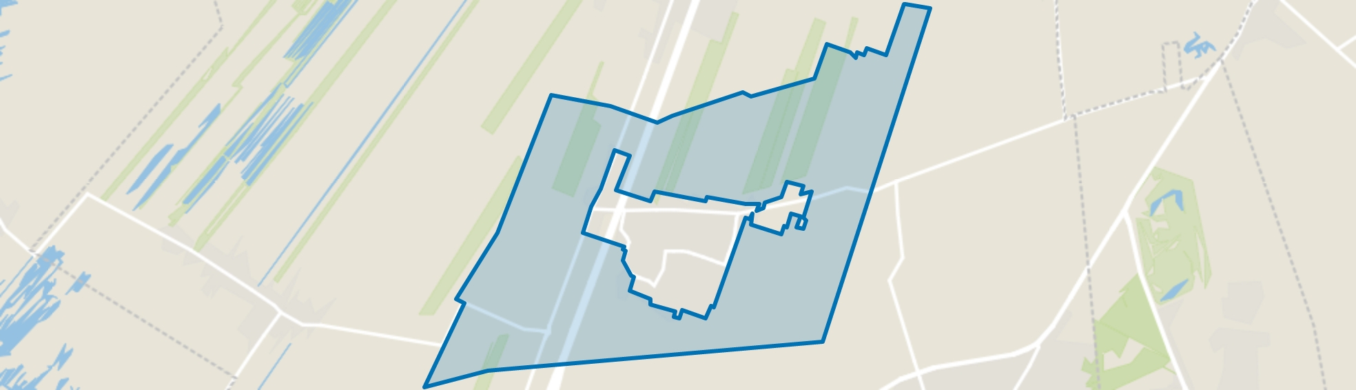 Maartensdijk Buitengebied, Maartensdijk map