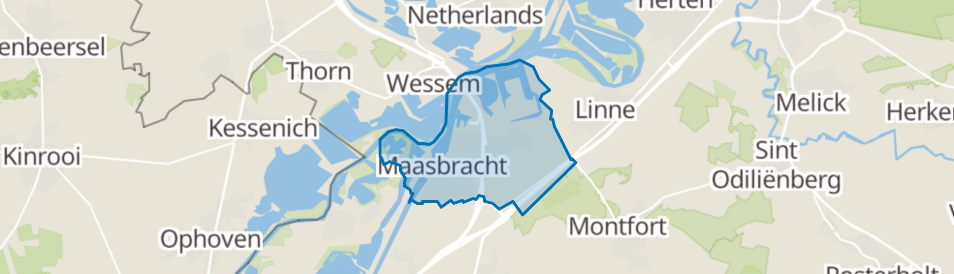 Maasbracht map