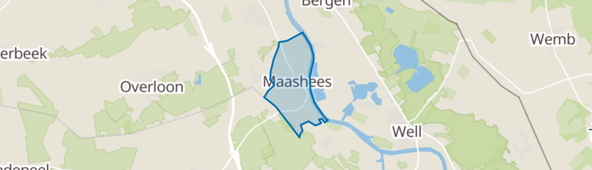 Maashees map