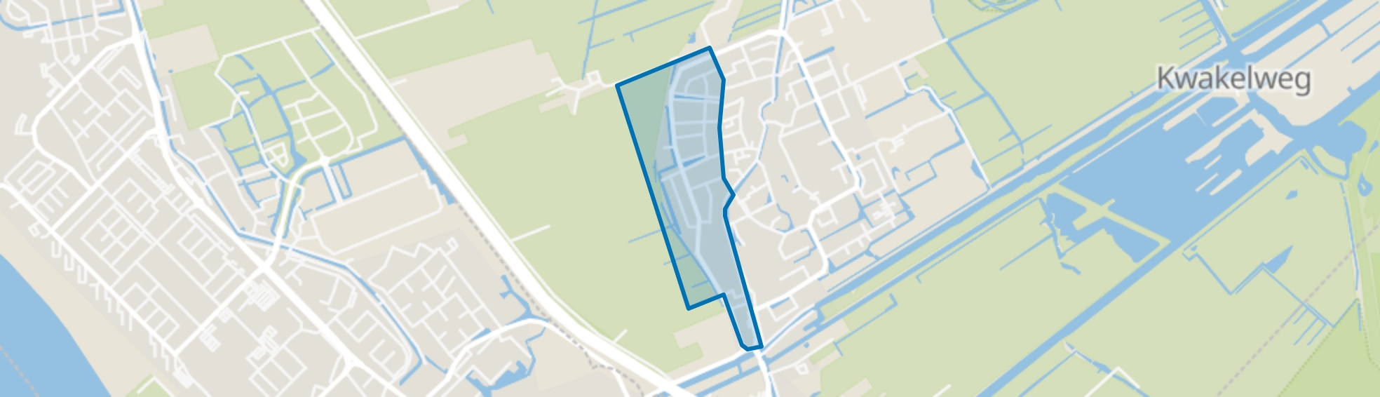 Dijkpolder, Maasland map