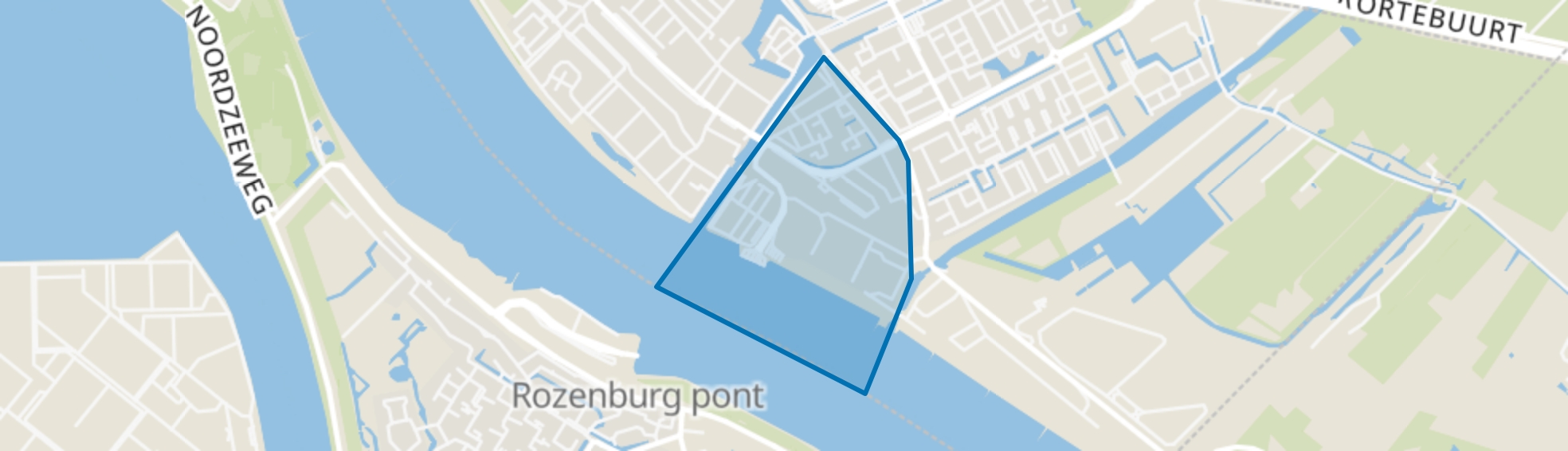 Taanschuurpolder, Maassluis map