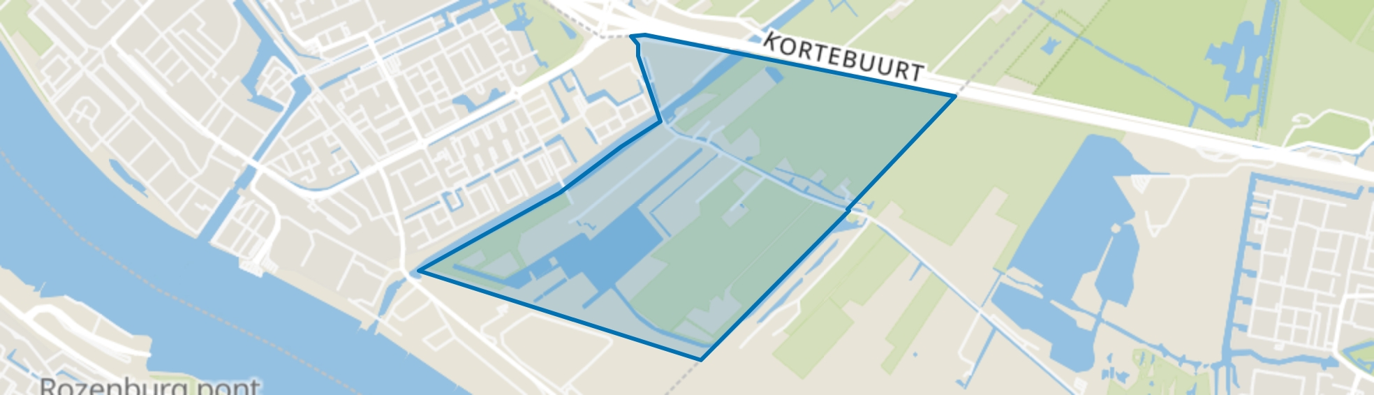 Zuidbuurt, Maassluis map