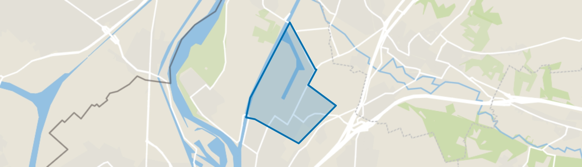 Beatrixhaven, Maastricht map