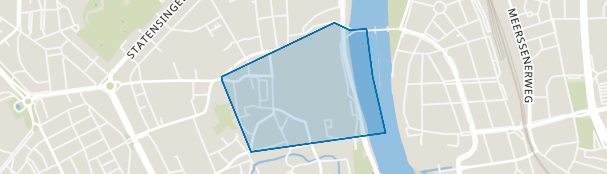 Binnenstad, Maastricht map