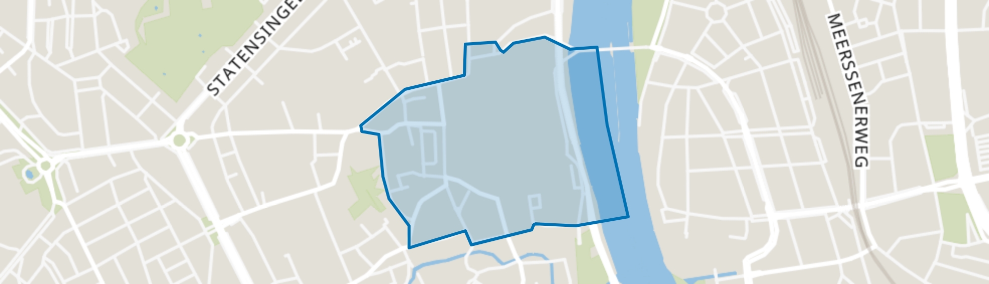 Binnenstad, Maastricht map