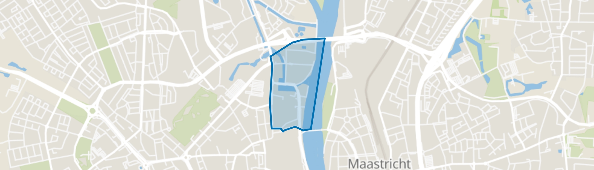 Boschstraatkwartier, Maastricht map