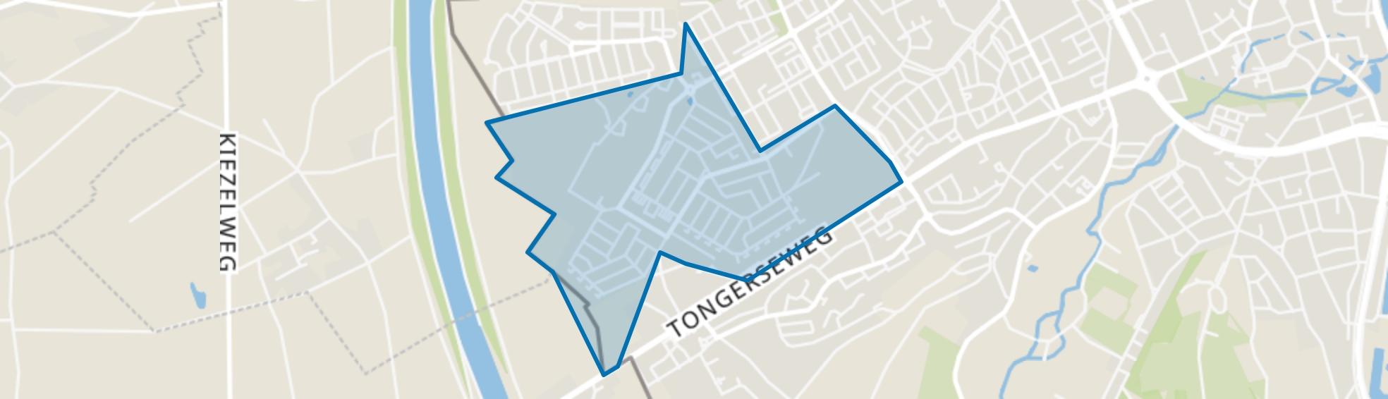 Daalhof, Maastricht map
