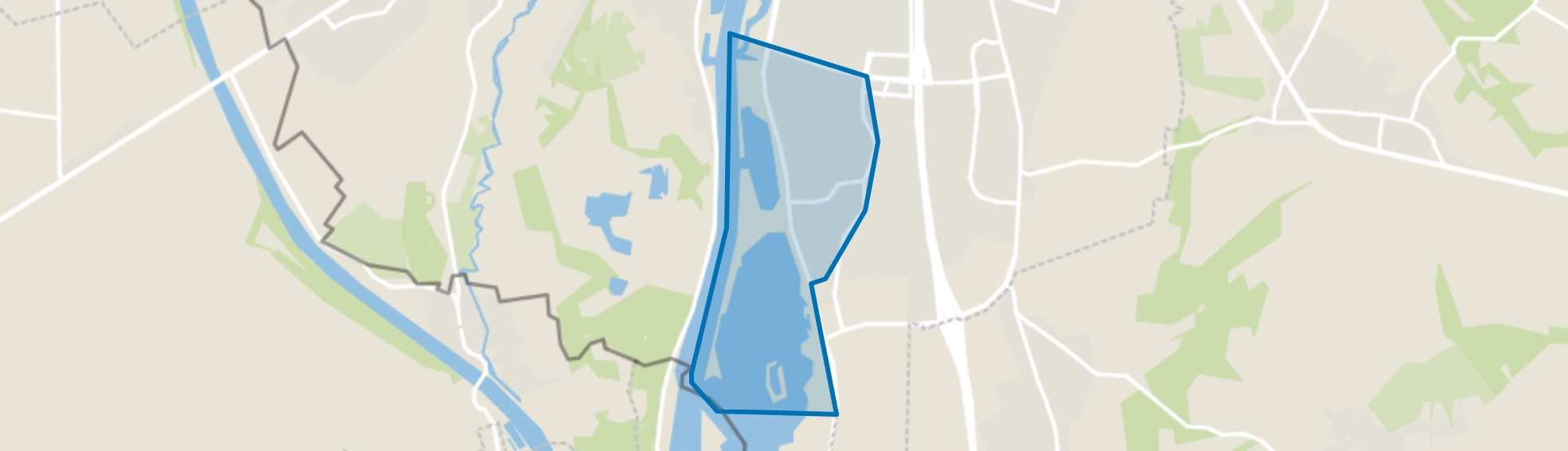 Heugem, Maastricht map