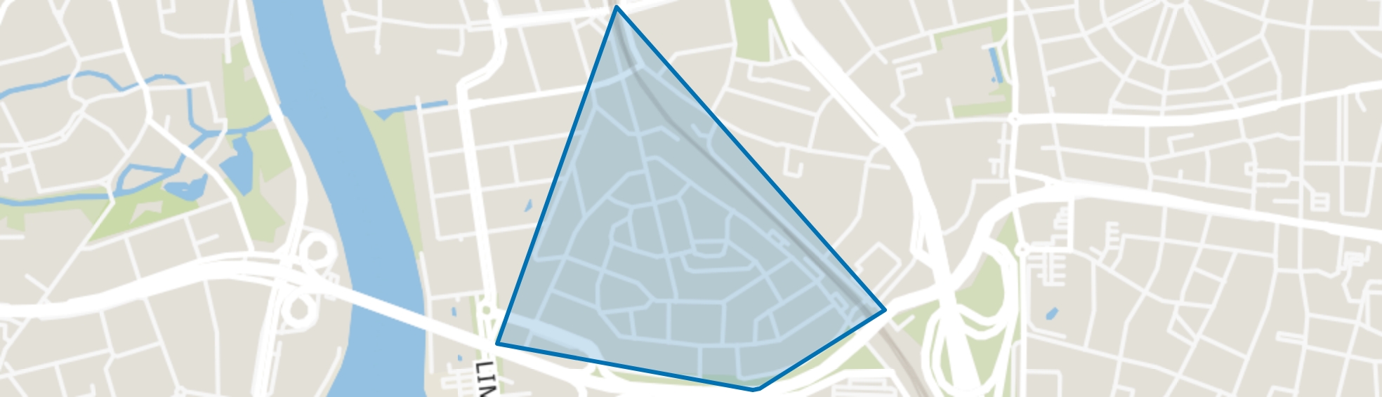 Heugemerveld, Maastricht map