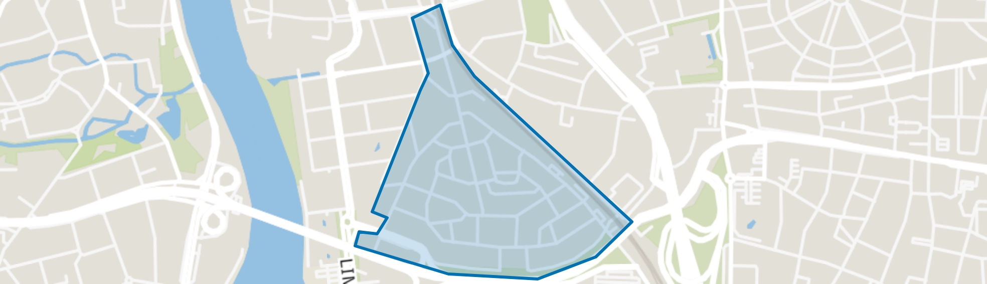 Heugemerveld, Maastricht map