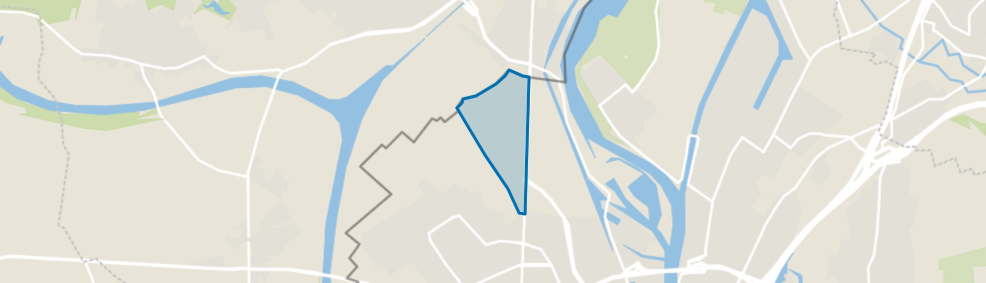Lanakerveld, Maastricht map