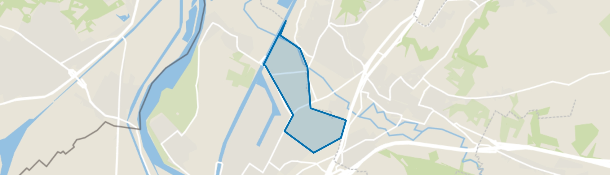 Meerssenhoven, Maastricht map