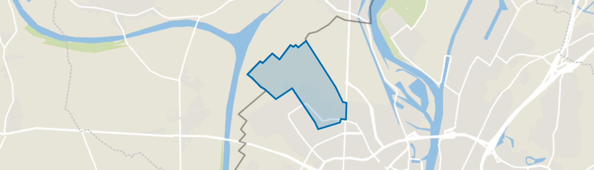 Oud-Caberg, Maastricht map