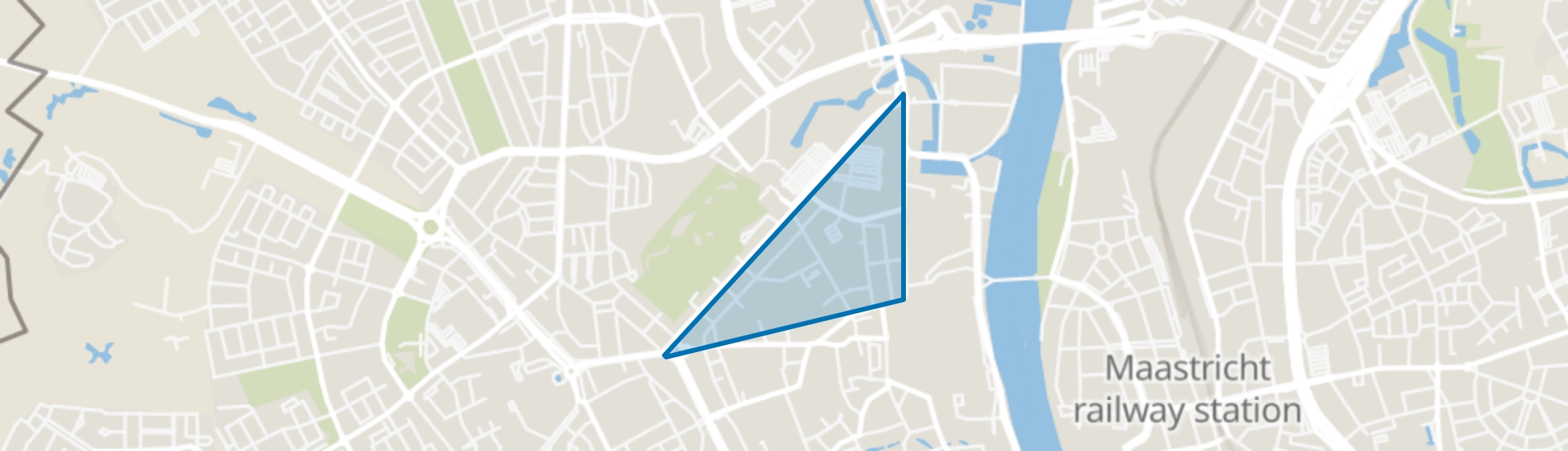 Statenkwartier, Maastricht map